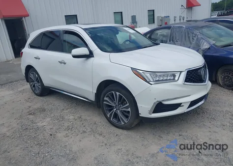 2020 Acura Mdx Technology Package из США, поврежденный, VIN 5J8YD4H59LL006527